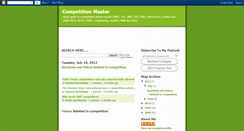 Desktop Screenshot of competition-master.blogspot.com