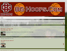 Tablet Screenshot of bghoops.blogspot.com