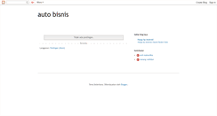 Desktop Screenshot of myautobusiness.blogspot.com