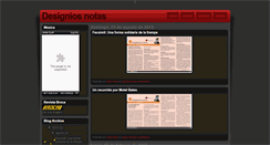Desktop Screenshot of designiosdelasnotas.blogspot.com