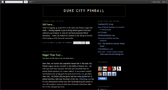 Desktop Screenshot of dukecitypinball.blogspot.com