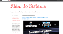 Desktop Screenshot of alemdosistema.blogspot.com