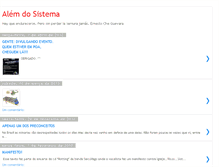Tablet Screenshot of alemdosistema.blogspot.com