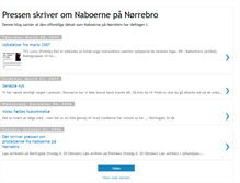 Tablet Screenshot of pressen-skriver-om-naboerne.blogspot.com