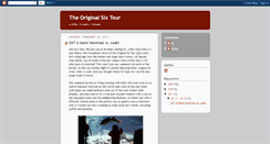 Desktop Screenshot of originalsixtour.blogspot.com