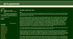 Desktop Screenshot of girlingreenwood.blogspot.com