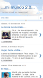 Mobile Screenshot of mimundodospuntocero.blogspot.com