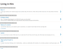 Tablet Screenshot of livinginhim11.blogspot.com