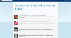 Desktop Screenshot of escritoriosymodulosmarcaacme.blogspot.com