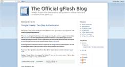 Desktop Screenshot of gflashpro.blogspot.com