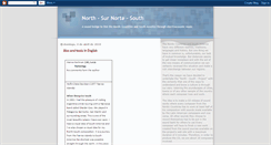 Desktop Screenshot of nortesouth.blogspot.com