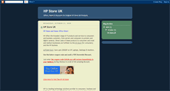 Desktop Screenshot of hp-store-uk.blogspot.com