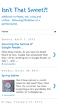 Mobile Screenshot of isntthatsweet.blogspot.com