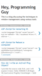 Mobile Screenshot of programmingguy.blogspot.com