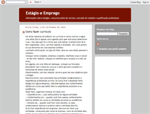 Tablet Screenshot of iniciandocarreira.blogspot.com