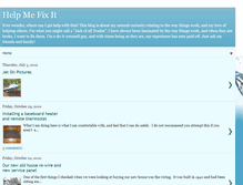 Tablet Screenshot of helpmefixitnow.blogspot.com