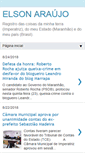 Mobile Screenshot of porelsonaraujo.blogspot.com