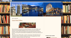 Desktop Screenshot of hotel-of-italy.blogspot.com
