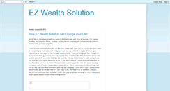 Desktop Screenshot of ezwealthbeth.blogspot.com