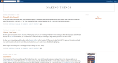 Desktop Screenshot of makingthingslady.blogspot.com