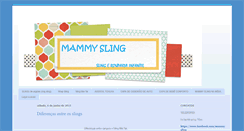 Desktop Screenshot of mammysling.blogspot.com