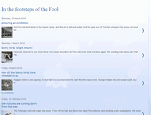 Tablet Screenshot of foolsfootsteps.blogspot.com