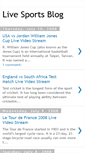 Mobile Screenshot of livesportblog.blogspot.com