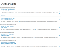 Tablet Screenshot of livesportblog.blogspot.com