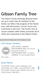 Mobile Screenshot of gibsonfamilytree.blogspot.com
