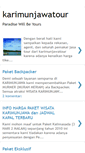 Mobile Screenshot of karimunjawatour.blogspot.com