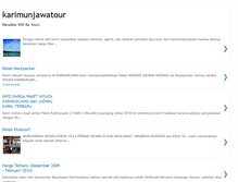 Tablet Screenshot of karimunjawatour.blogspot.com