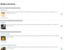 Tablet Screenshot of dedoliterario.blogspot.com