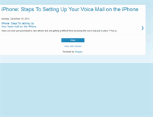 Tablet Screenshot of iphone-steps-to-setting-up-your-voice.blogspot.com