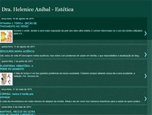 Tablet Screenshot of draheleniceanibal-estetica.blogspot.com