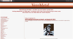 Desktop Screenshot of metallglanz.blogspot.com