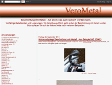 Tablet Screenshot of metallglanz.blogspot.com