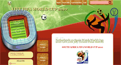 Desktop Screenshot of live-fifaworldcup-2010.blogspot.com