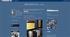 Desktop Screenshot of bibliotecadalu.blogspot.com