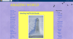 Desktop Screenshot of amazingworld7.blogspot.com