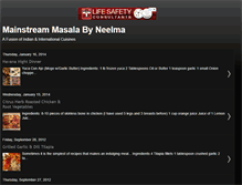 Tablet Screenshot of mainstreammasala.blogspot.com