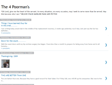 Tablet Screenshot of 4poormanfamily.blogspot.com