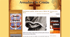 Desktop Screenshot of aarmaduradocristao.blogspot.com