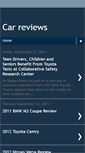 Mobile Screenshot of carreviews1.blogspot.com