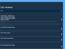 Tablet Screenshot of carreviews1.blogspot.com