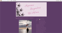 Desktop Screenshot of coisasdaaryana.blogspot.com