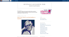 Desktop Screenshot of buffaloallianceforeducationblog.blogspot.com