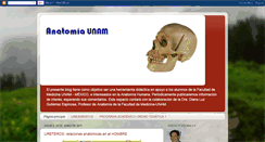 Desktop Screenshot of anatomiaunam.blogspot.com