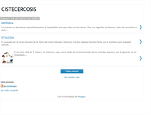 Tablet Screenshot of cistecercosis.blogspot.com