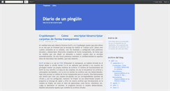 Desktop Screenshot of diariopinguin.blogspot.com