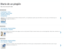 Tablet Screenshot of diariopinguin.blogspot.com